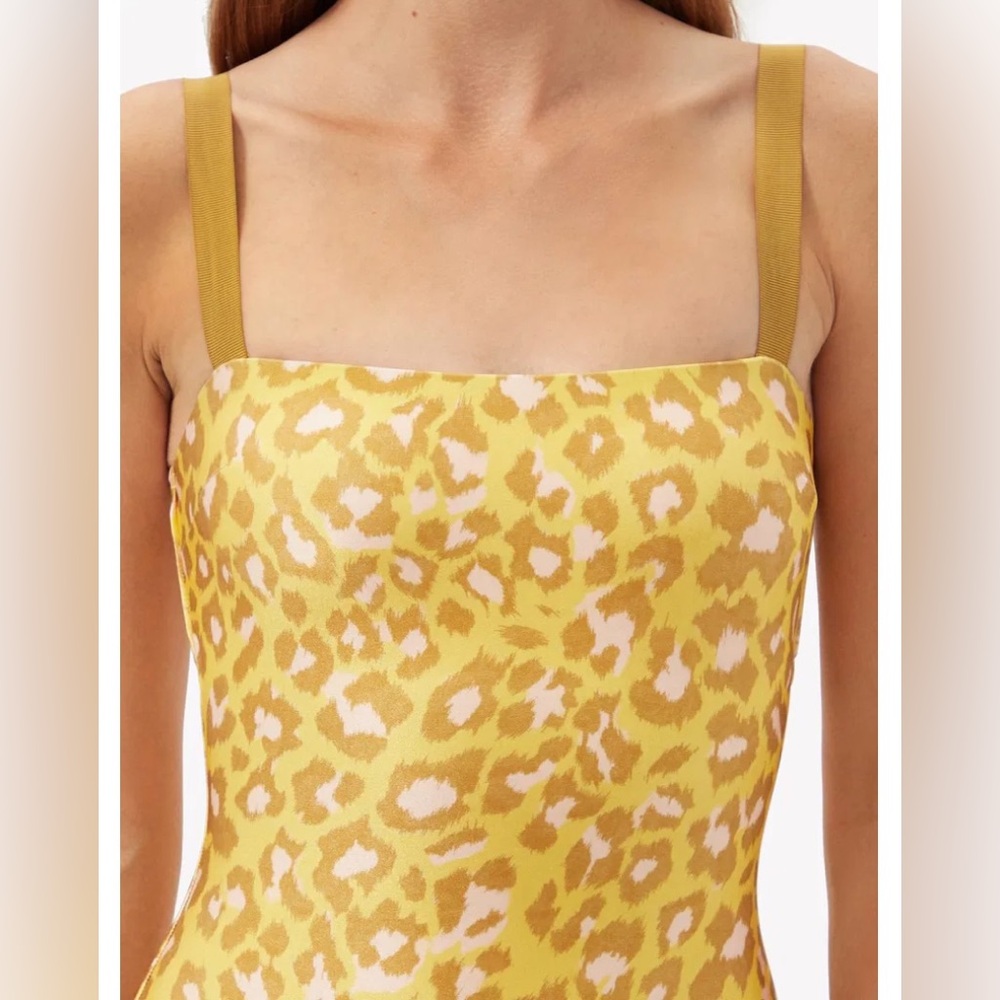 ZIMMERMAN Carnaby Square Neck Leopard Print Swimsuit - Picture 5 of 11